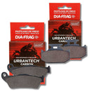 Kit Pastilhas de Freio Diafrag - Dianteiro & Traseiro | Yamaha R15 (2024 a 2026)