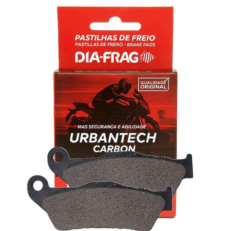 Kit Pastilhas de Freio Diafrag - Dianteiro & Traseiro | Yamaha R15 (2024 a 2026)