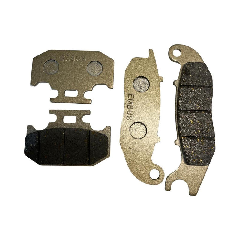 Kit Pastilhas de Freio Embu´s - Dianteiro & Traseiro | Yamaha R15 (2024 a 2026)