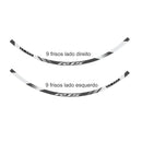 Adesivo Refletivo Roda Holográfico (Friso e Logotipo) - Yamaha Yzf R15