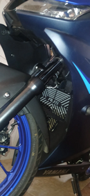 Protetor do Radiador Alumínio Simples YZF R15