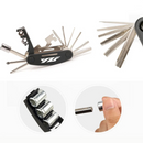 Kit Chave Allen 16 em 1 - YZF (Chave de Boca, Allen, Soquete, Fenda, Phillips & Extensor para soquetes)