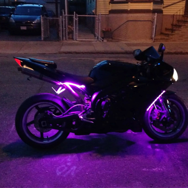 LED RGB Esportivo c/ 7 Cores (2 Pçs) - Yamaha YZF