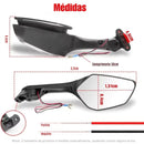 Retrovisor Esportivo c/ Pisca Zx10 para Yamaha Yzf R15
