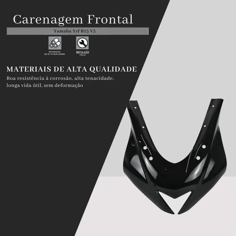 Carenagem Frontal Yamaha Yzf R15 v3 (Frente R6 Adaptada)