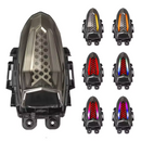 Lanterna Traseira LED Colmeia Multicor c/ Pisca Embutido – Yamaha YZF R15