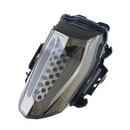Lanterna Traseira LED Colmeia Multicor c/ Pisca Embutido – Yamaha YZF R15