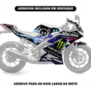 Adesivo Completo Monster Savage - Yamaha YZF R15