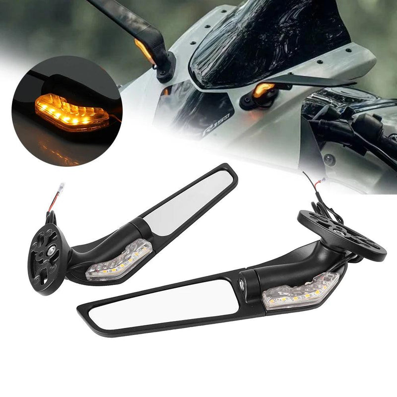 Retrovisor Asa Esportivo c/ Pisca | Yamaha Yzf R15