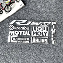 Adesivo GP Racing Holográfico - Yamaha YZF R15