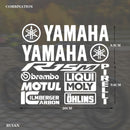 Adesivo GP Racing Holográfico - Yamaha YZF R15