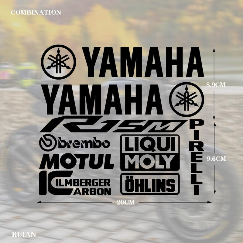 Adesivo GP Racing Holográfico - Yamaha YZF R15