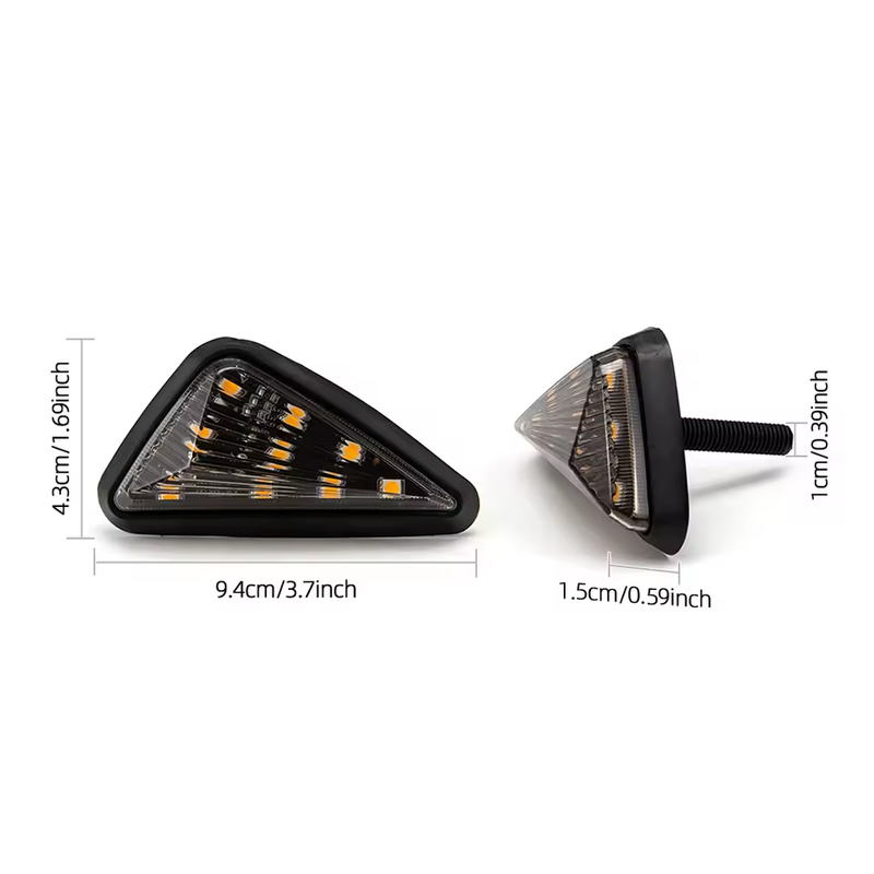 Pisca Seta Led Embutido Esportivo (Par) Yamaha Yzf