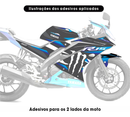 Adesivo Completo Camaleão Monster MotoGP - Yamaha YZF R15