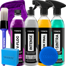 Kit Limpeza Completa Vonixx - Shampoo, Cera Spray, Renovador de Plasticos & Bactericida | + Brindes para Yamaha YZF R15